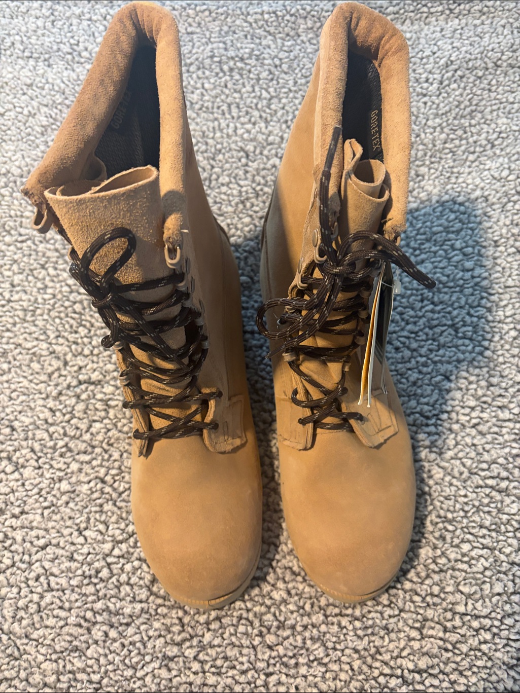 Belleville Men’s Size 10 Extra Wide Suede Steel Toe 11.5” Boots Nwt!